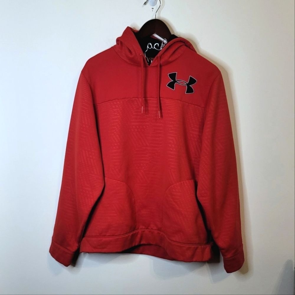 Under Armour Red Storm Loose Hoodie Size Large